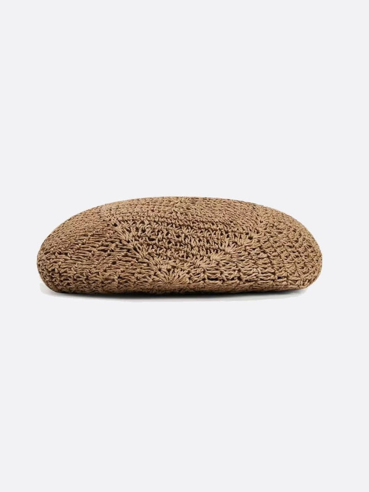 Bolsa de playa de paja tejida