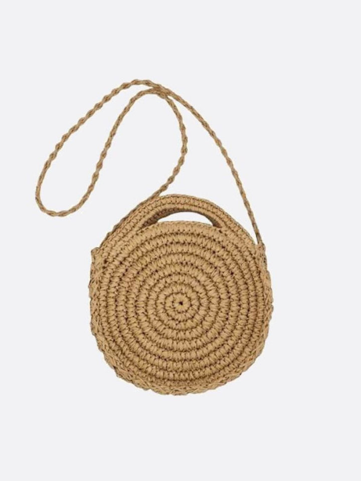 Bolso bandolera de paja