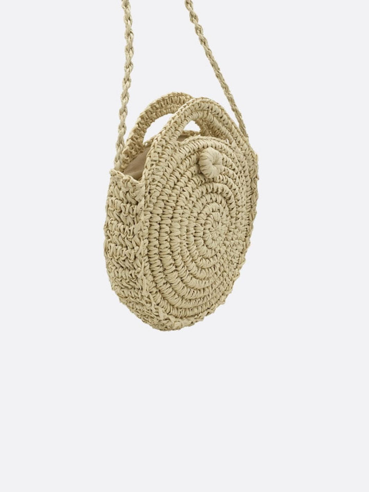 Bolso bandolera de paja