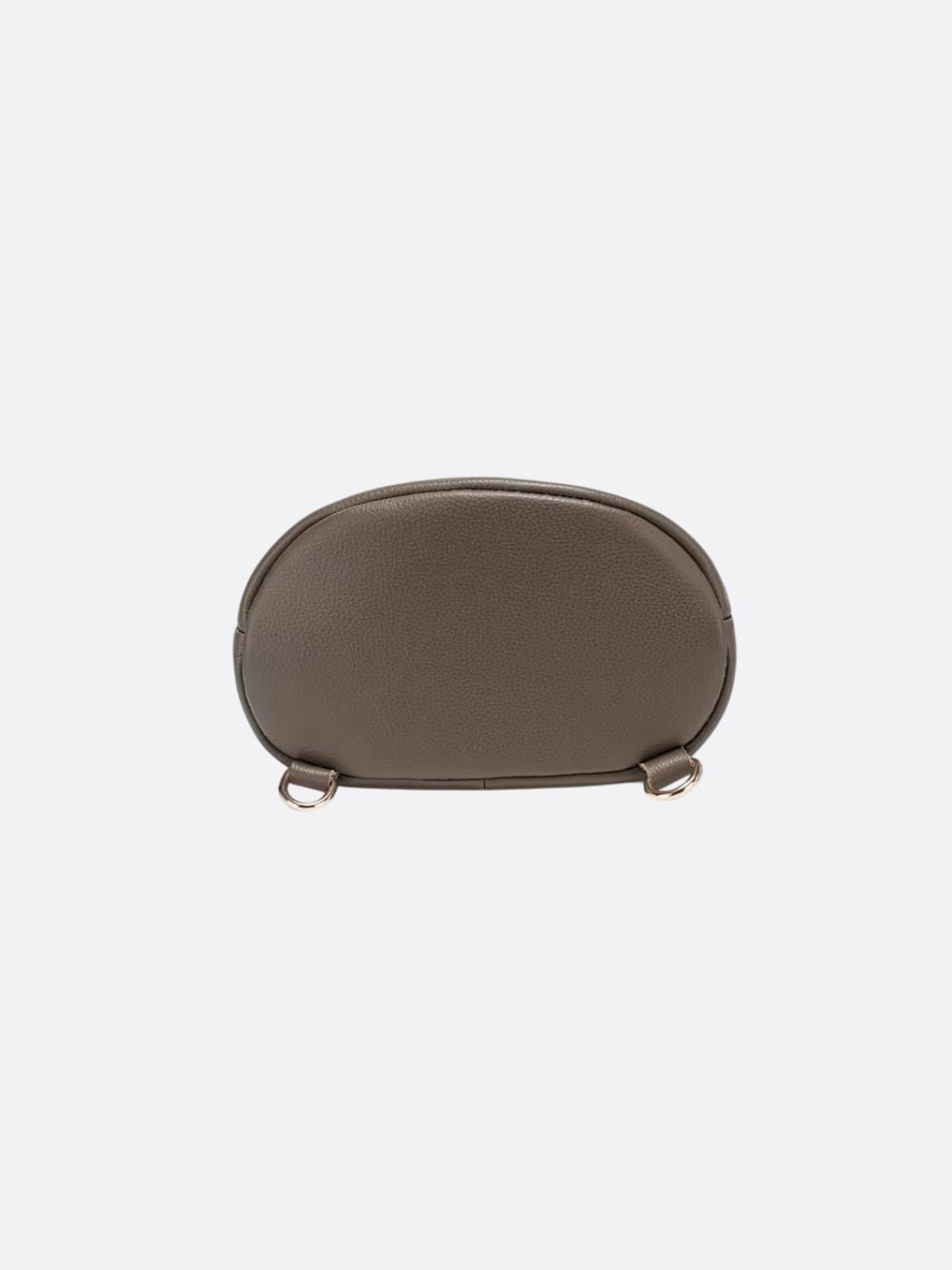 Bolso bandolera ancho de piel