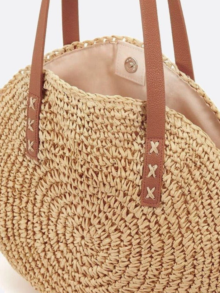 Bolso bandolera de paja