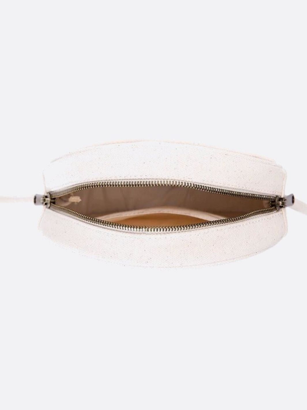 Bolso bandolera redondo